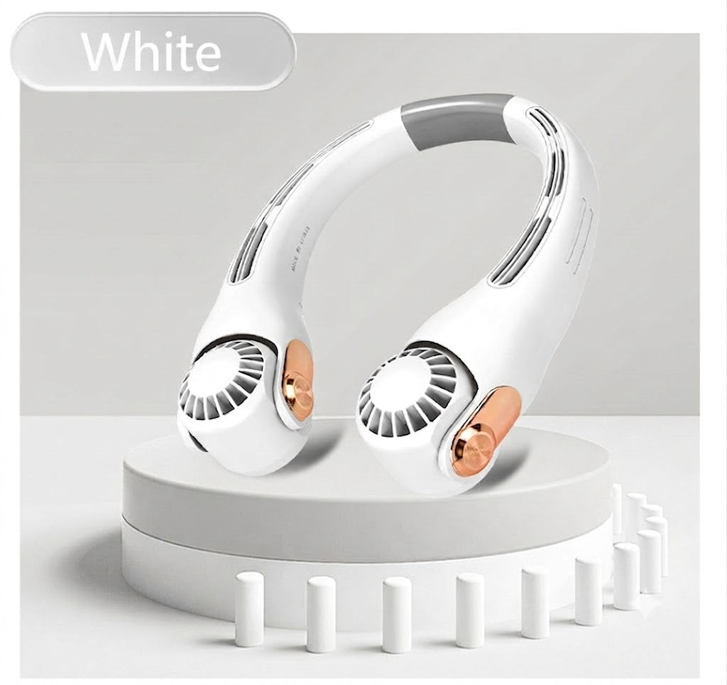 Neck Air Conditioner & Fan – Silent Personal Cooling for Summer