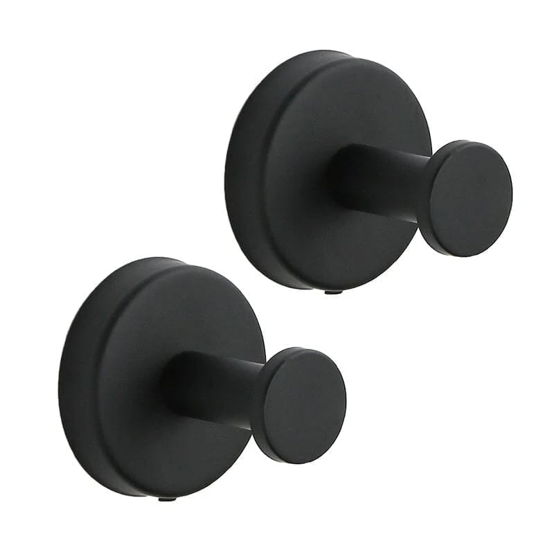 [2 Pieces] Strong Suction Cup Hooks - Self-adhesive Wall Hooks without Drilling
