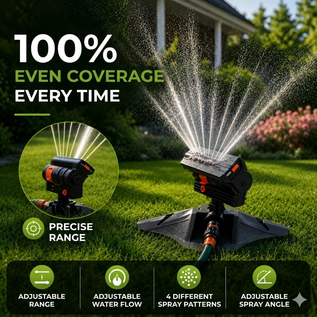Adjustable Oscillating Sprinkler