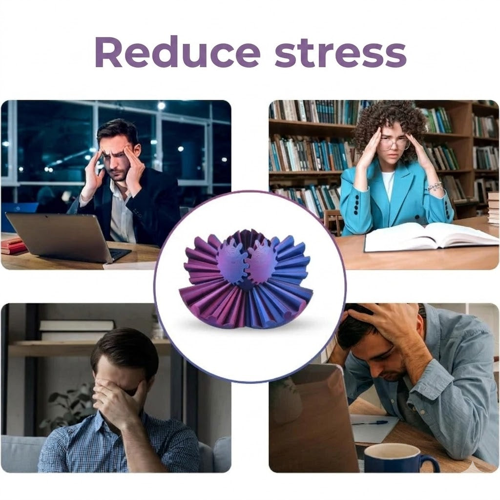 Fidget Gear Ball - Stress Relief & Focus
