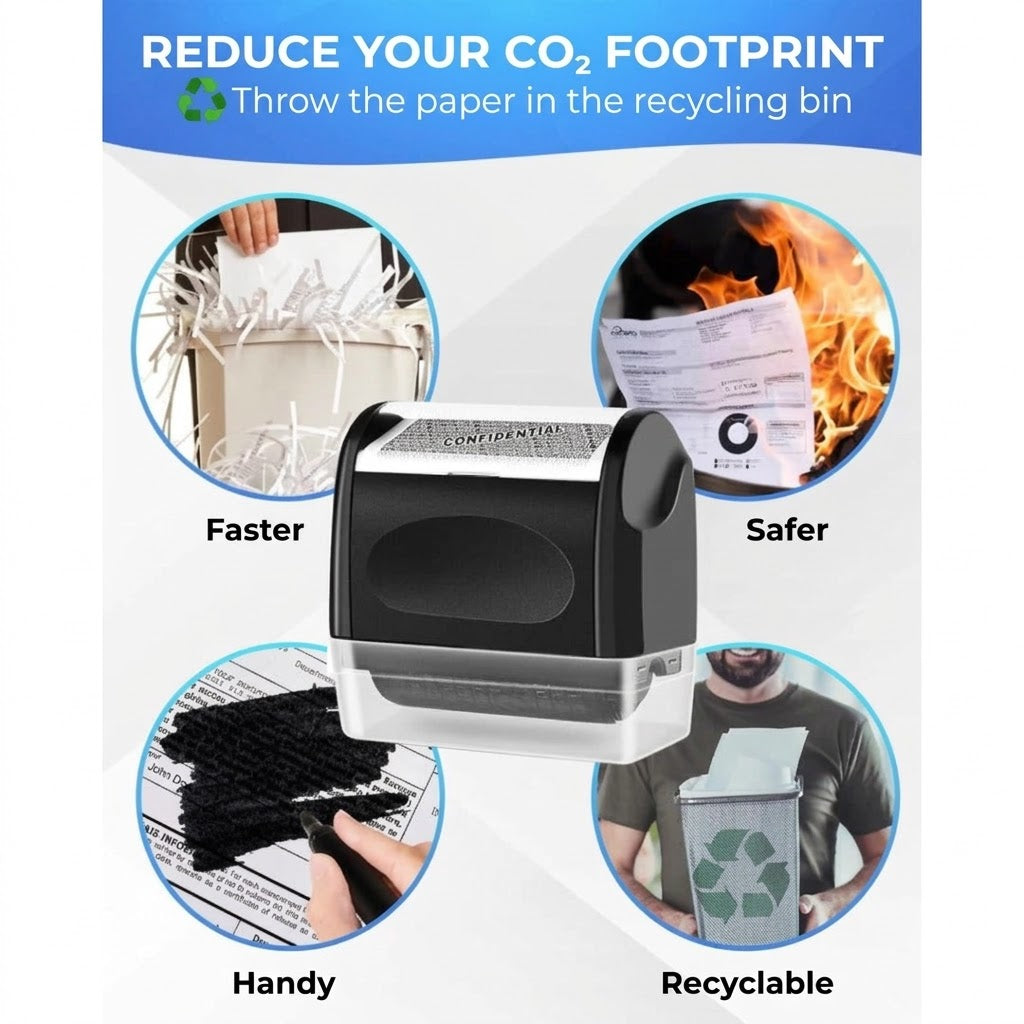 Privacy Protection Roller Stamp