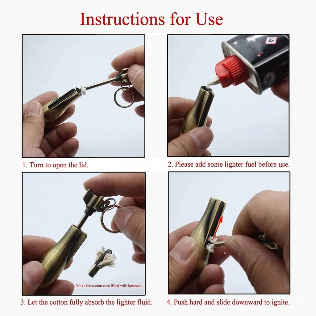 The lighter that never goes out