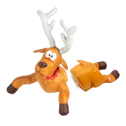 Funny “Oops!” Santa & Reindeer Decoration
