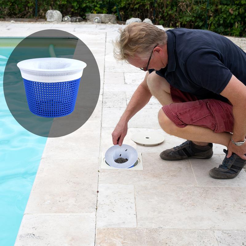 💥 🔥 Limited Time Offer: Buy 2 Get 1 Free! ✨ Pool Skimmer Basket Cleaning Set – Easy and Efficient Skimmer Cleaning (1 Set of 10 Pcs)