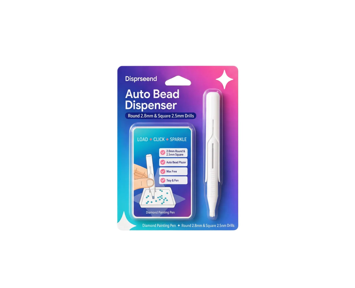 💎 Automatic Diamond Painting Pen & Shaker Tray Set ✨