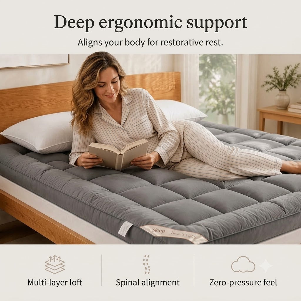 Soft Quilted Mattress Topper