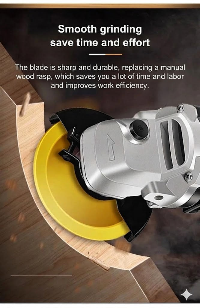 ⚙️ Grinding Discs for Woodworking – Fast Cutting, Sharp and Durable, Suitable for Angle Grinders