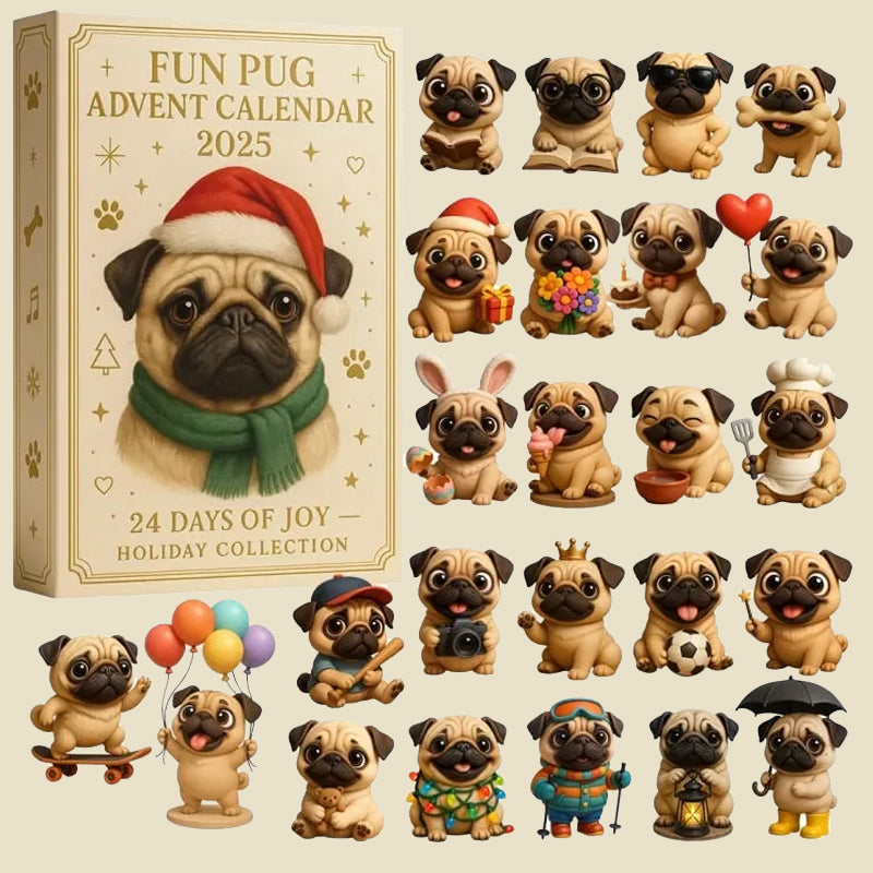 Pug Advent Calendar 2025