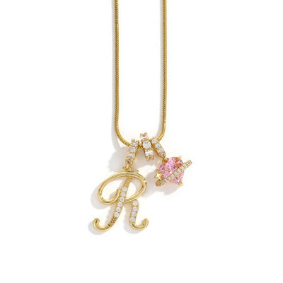 Elegant necklace with a heart pendant