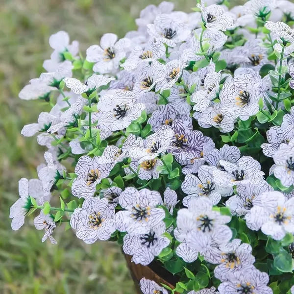 UV-Resistant Artificial Flower - 4 Pieces
