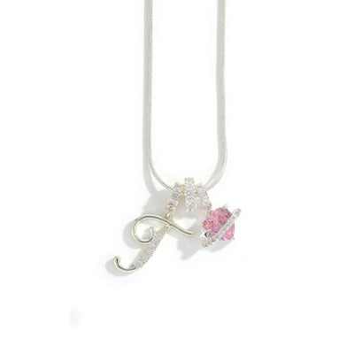 Elegant necklace with a heart pendant