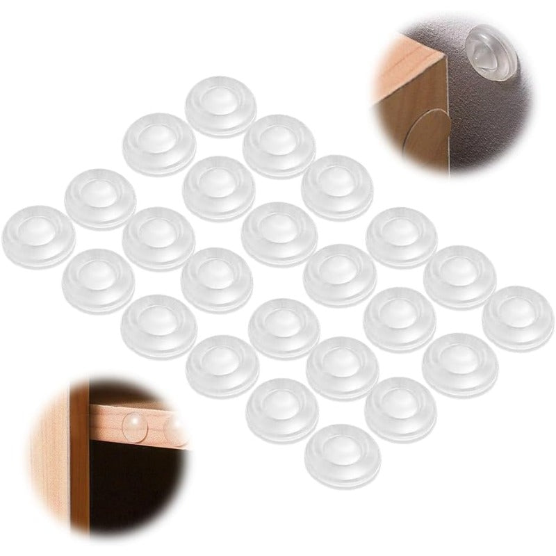 Clear Silicone Furniture Protectors (24 pcs)