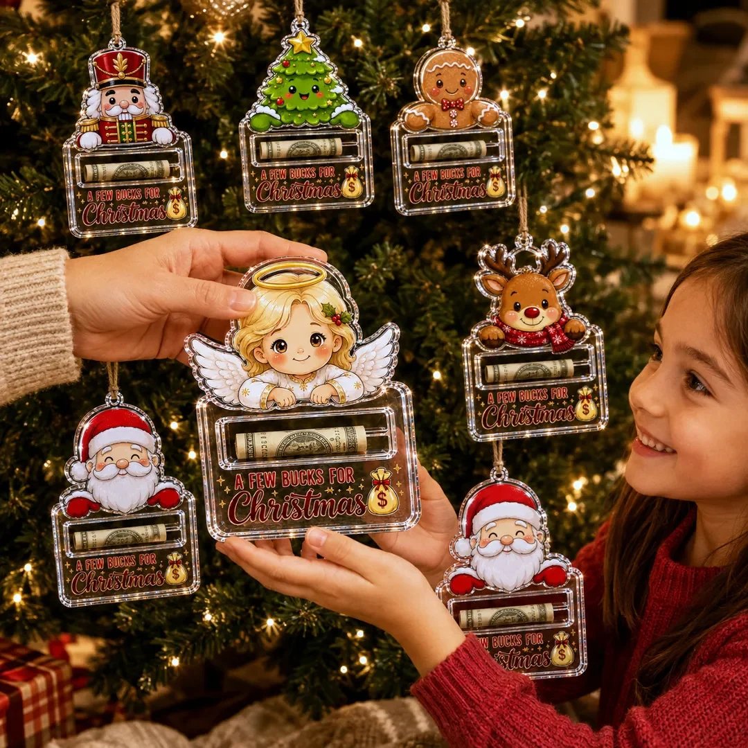 Crystal Clear Christmas Tree Ornaments