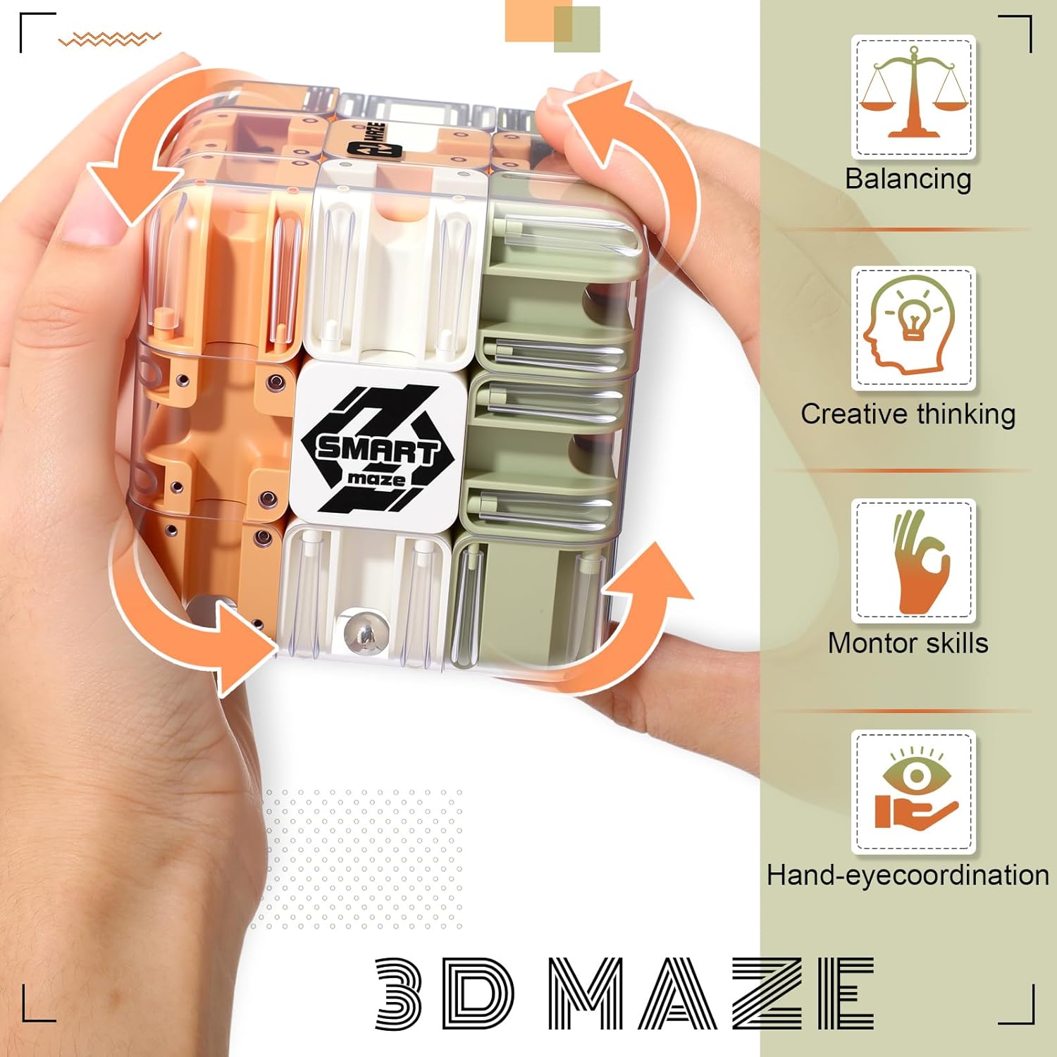 The Ultimate 3D Maze Ball – A Captivating Brain Teaser!