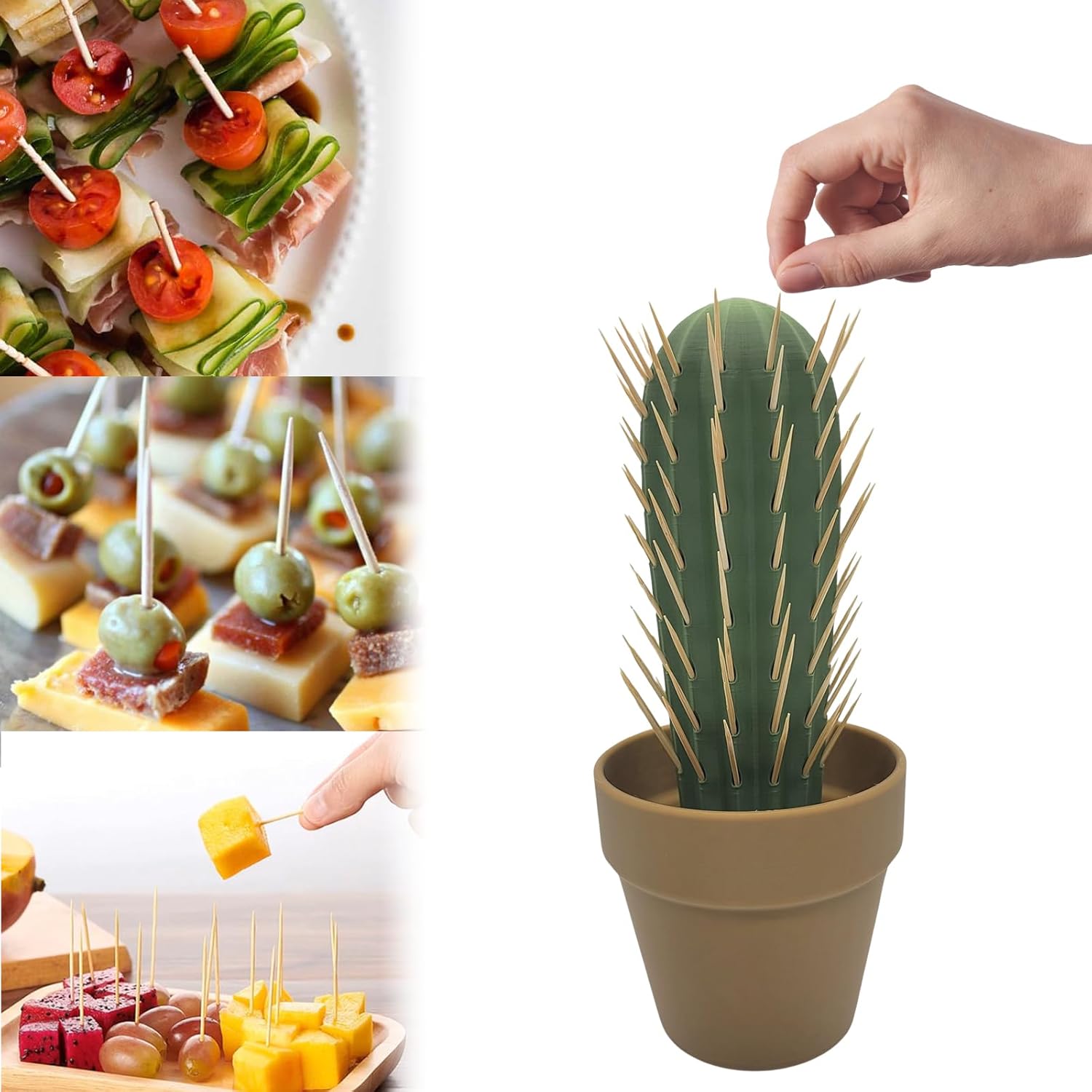 Automatic Cactus Toothpick Dispenser