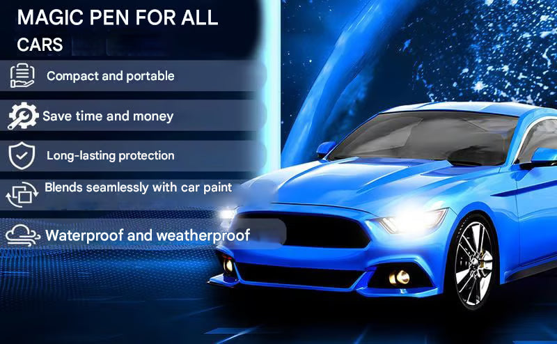 ⏰📢📢 50% OFF❗️❗️ 🚗 Magic Car Scratch Remover Pen – Repair Paint & Restore Shine 🛠️✨