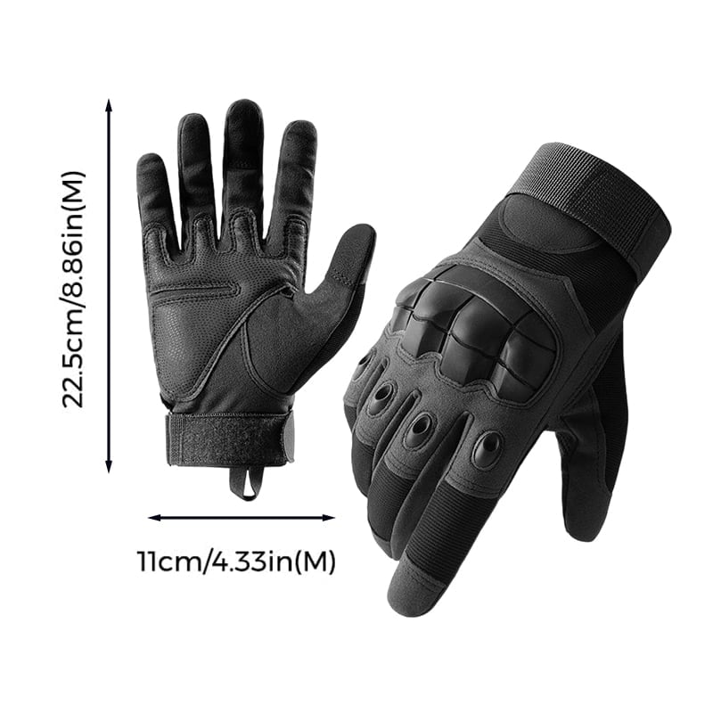Tactical Full-Finger Gloves – Protective Outdoor Work Gloves