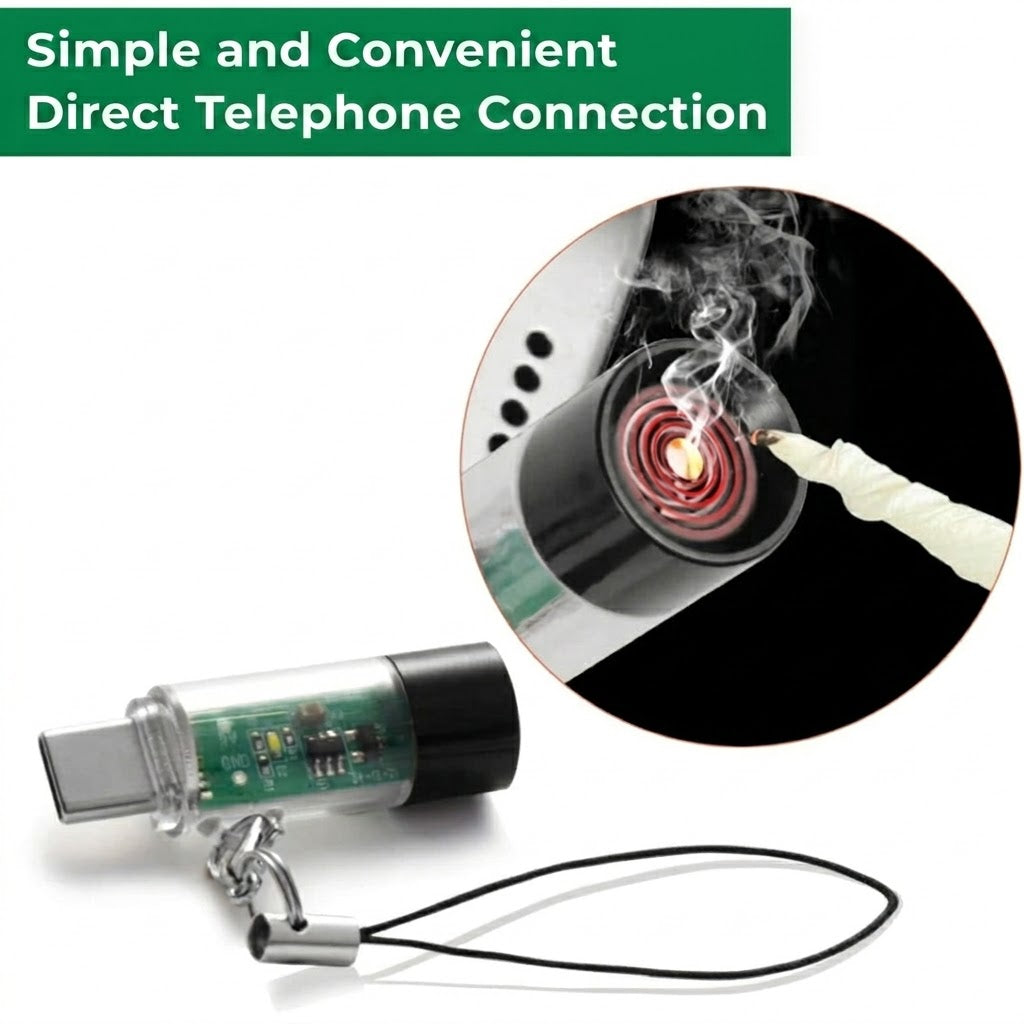 Mini Plasma Lighter - USB-C Rechargeable