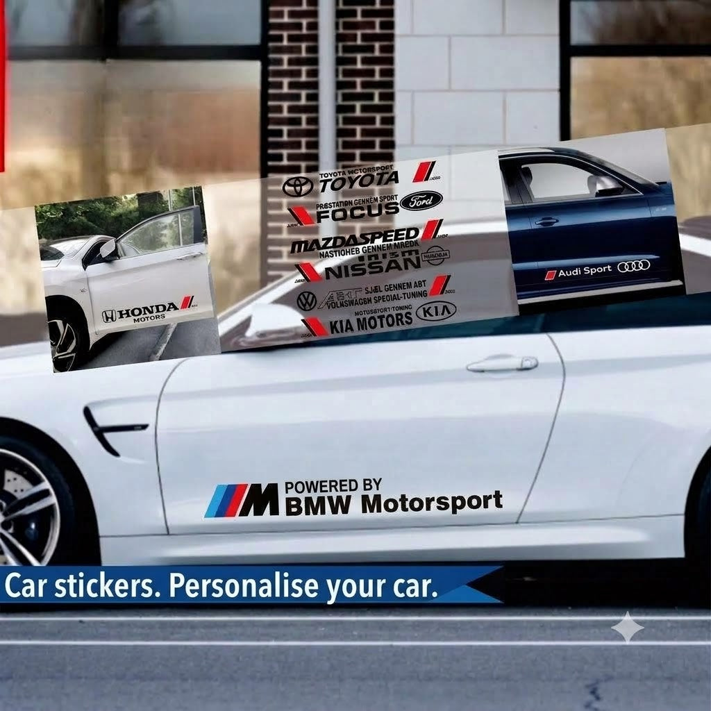 Personalized Car Stickers – Perfectly Cover Scratches