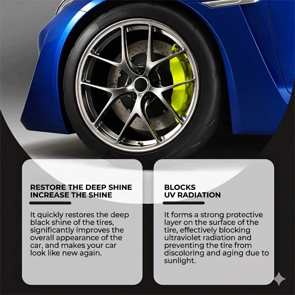 Car Tire Maintenance Cream