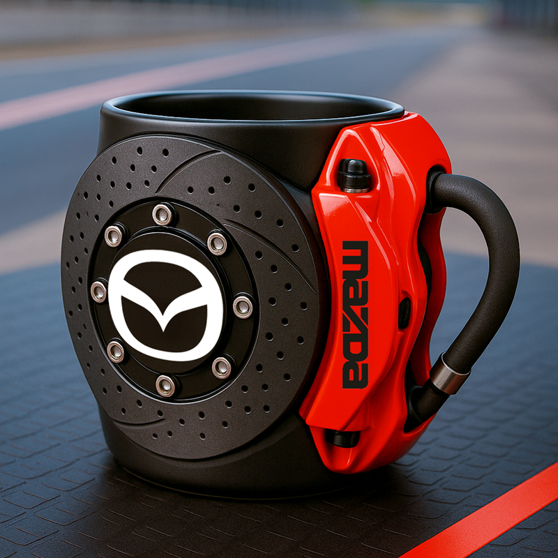 Brake Pad Mug – The Perfect Coffee Cup for True Car Lovers