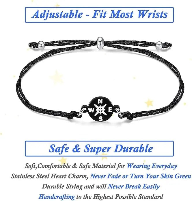 Meaningful Graduation Gift - Adjustable Bracelet with Beautiful Message