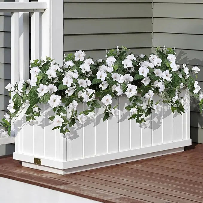Lifelike Artificial Petunia Bouquet – For Indoor and Outdoor Use