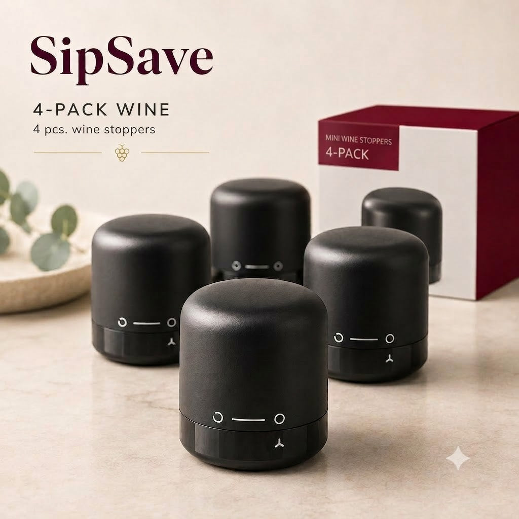 SipSave – Wine and Champagne Stoppers
