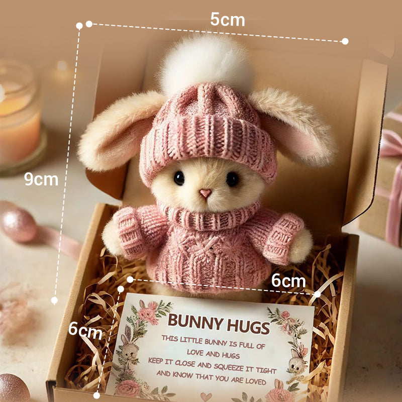 Handmade Mini Bunny Plushies - Cute Easter Gift & Decoration