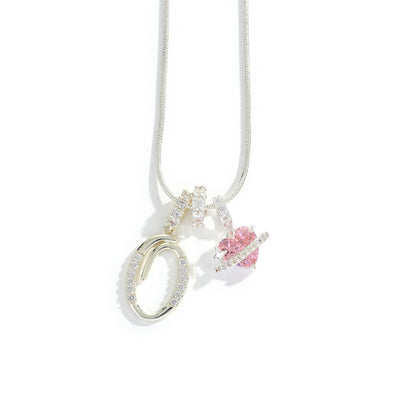 Elegant necklace with a heart pendant