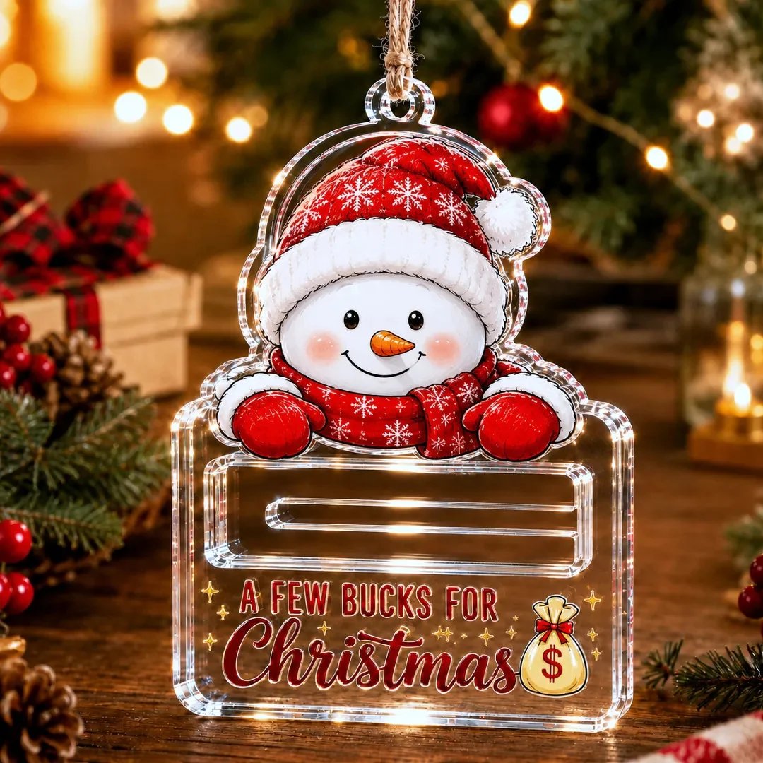 Crystal Clear Christmas Tree Ornaments