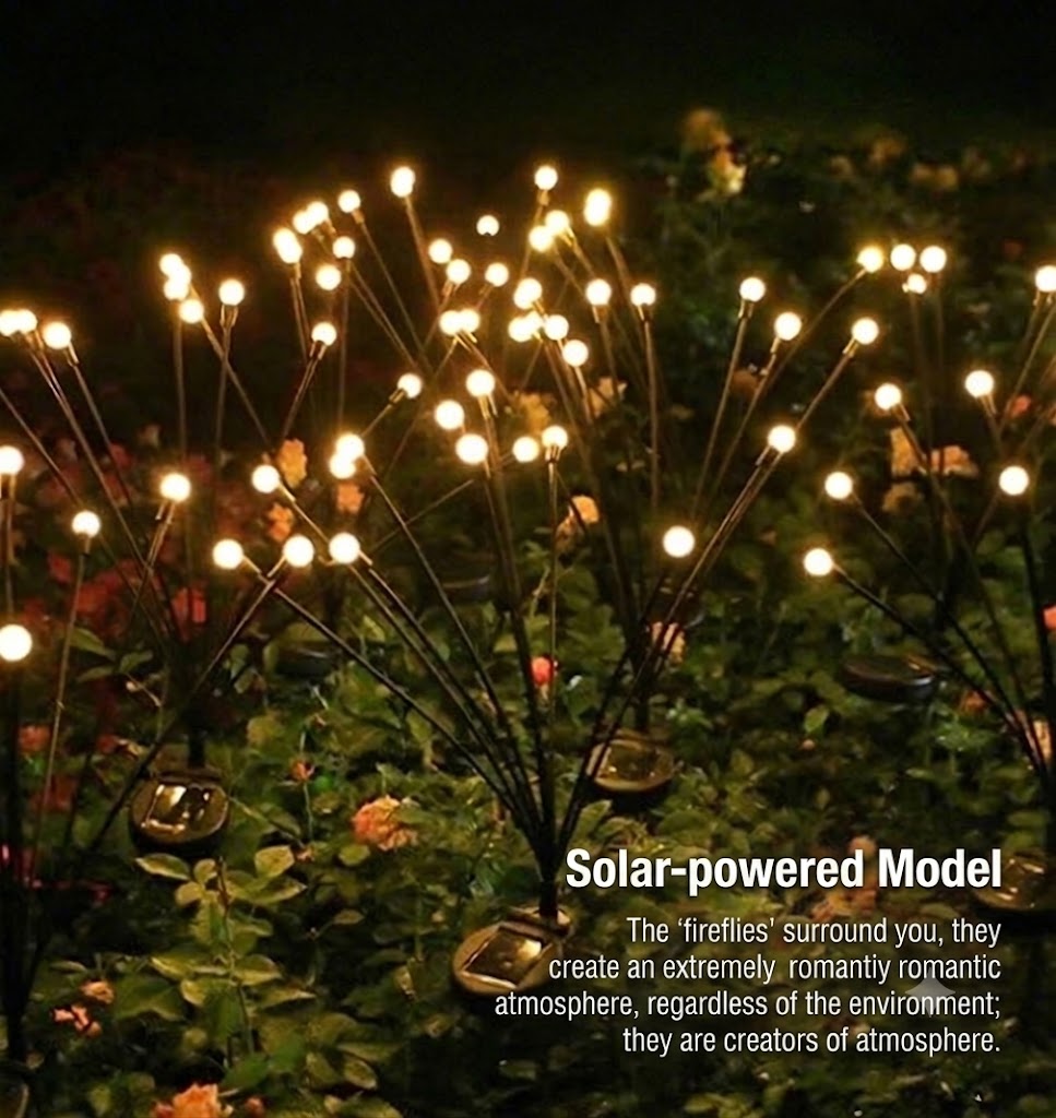 Solar Firefly Garden Lights
