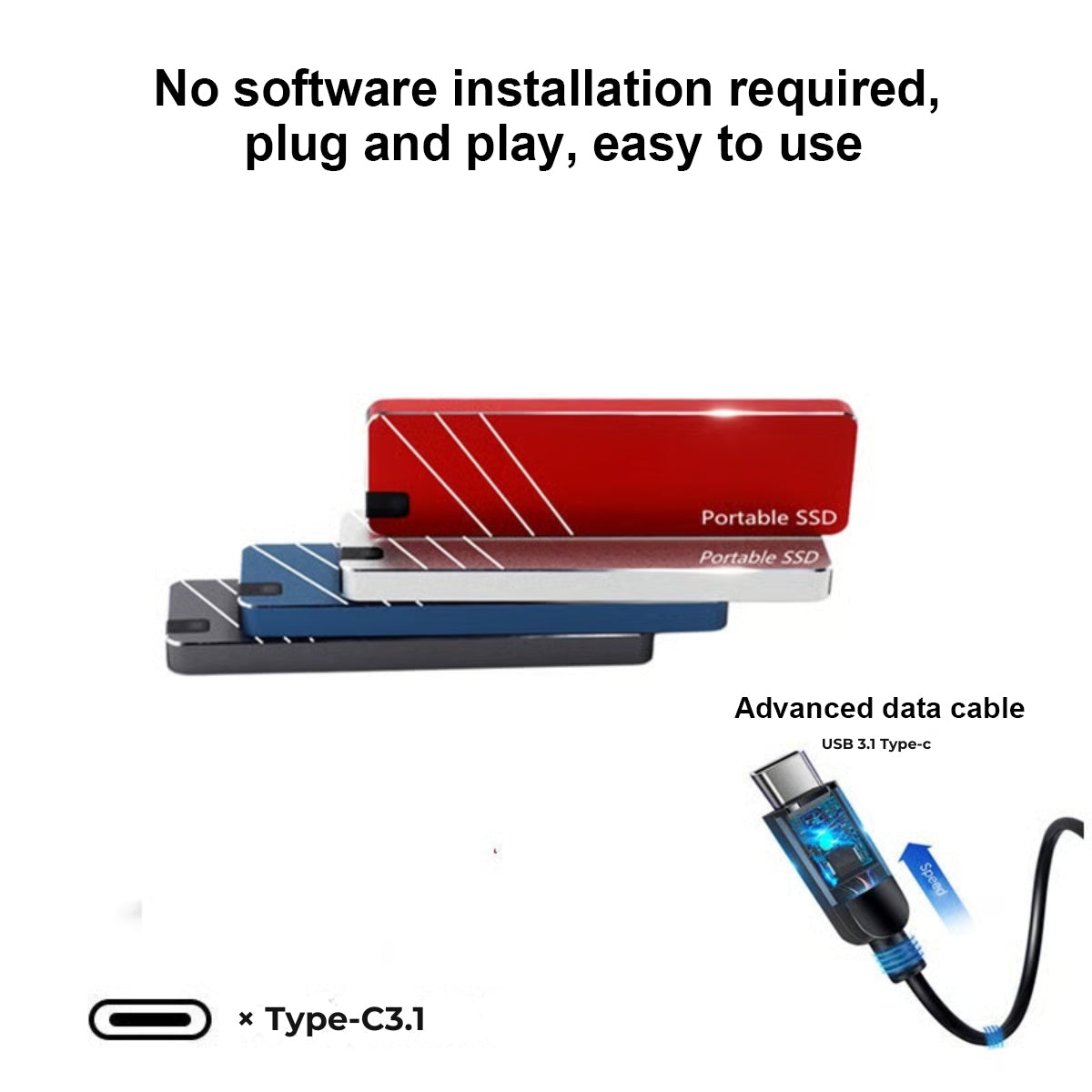 Fast External SSD (USB 3.0)