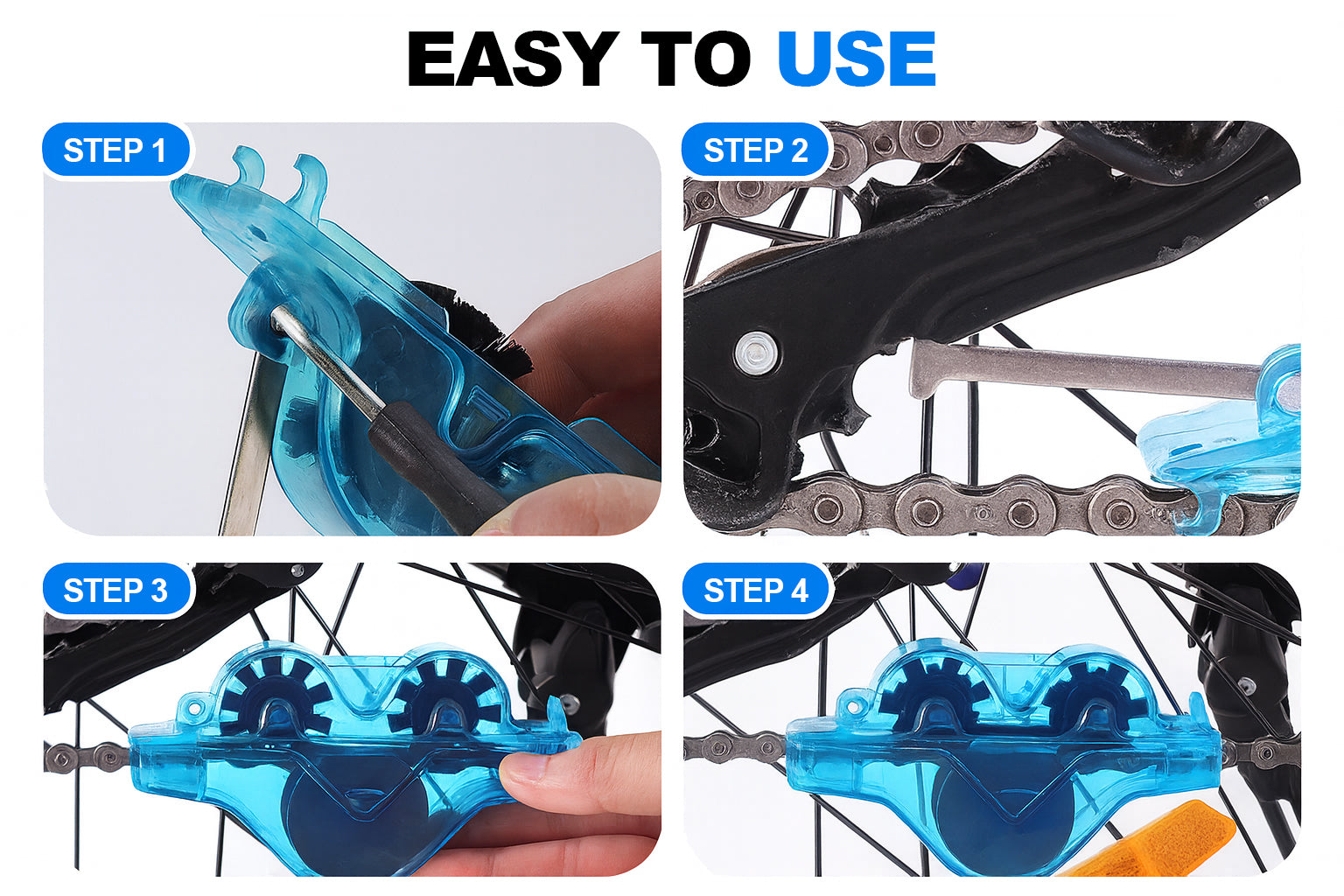 Professional Bicycle Chain Cleaner Tool – Clean Your Chain Effortlessly!