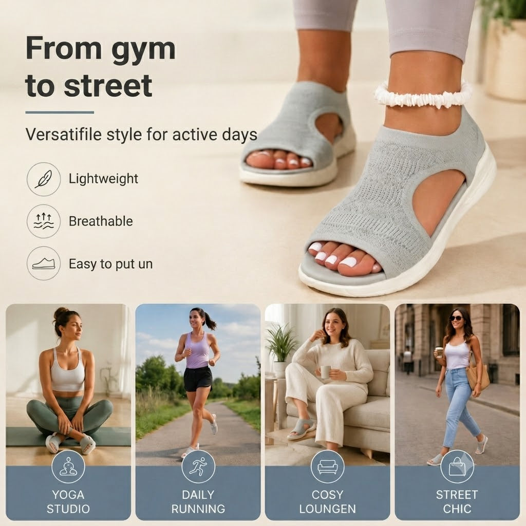 Comfortable and Breathable Flat Sandals