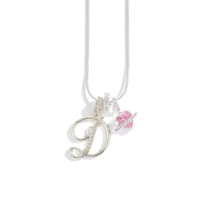 Elegant necklace with a heart pendant