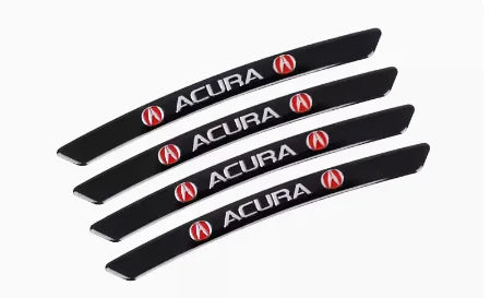 3D Metal Stickers for Car Tires / Wheel Rims