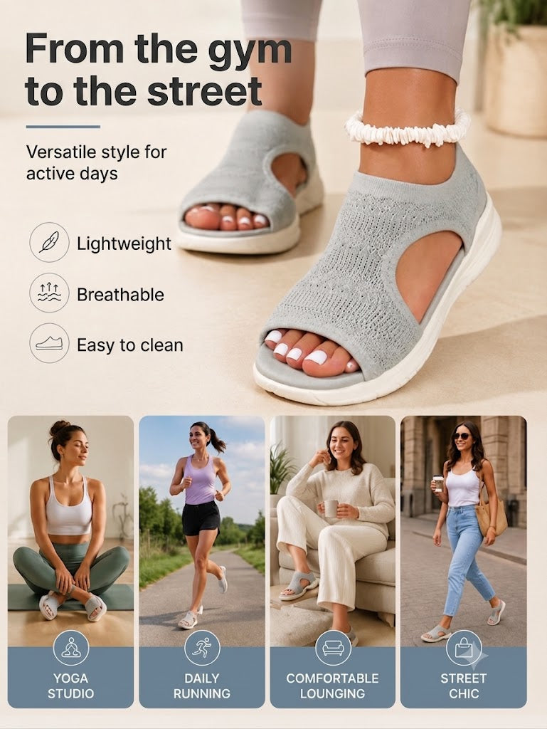 Comfortable and Breathable Flat Sandals