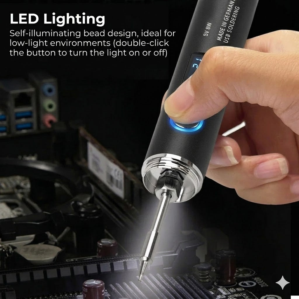 USB Rechargeable Soldering Pen