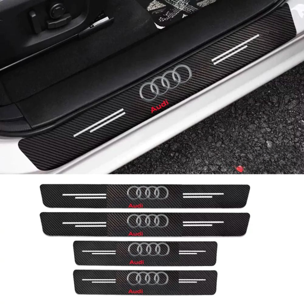 🚗 Car Logo Door Sticker: 1 Set (4 Doors)