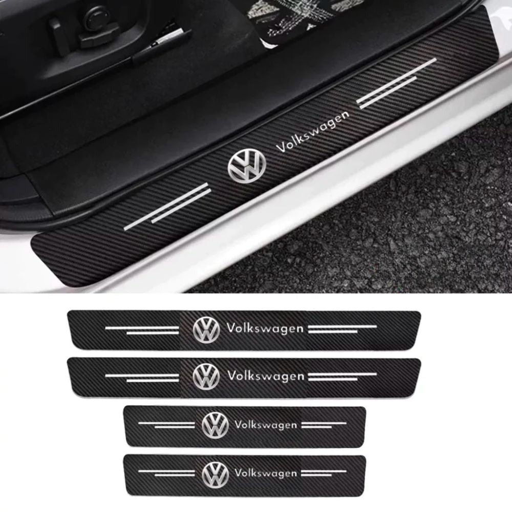 🚗 Car Logo Door Sticker: 1 Set (4 Doors)