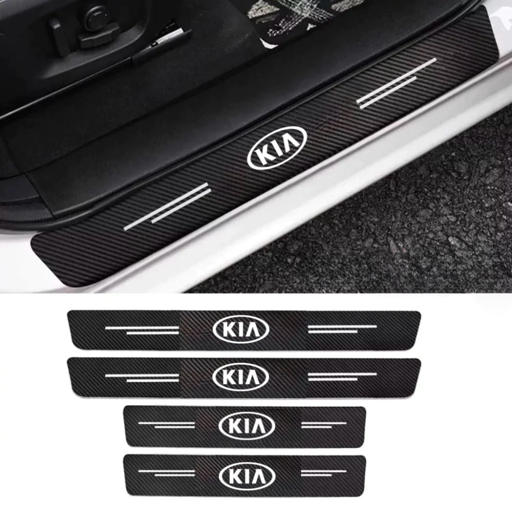 🚗 Car Logo Door Sticker: 1 Set (4 Doors)