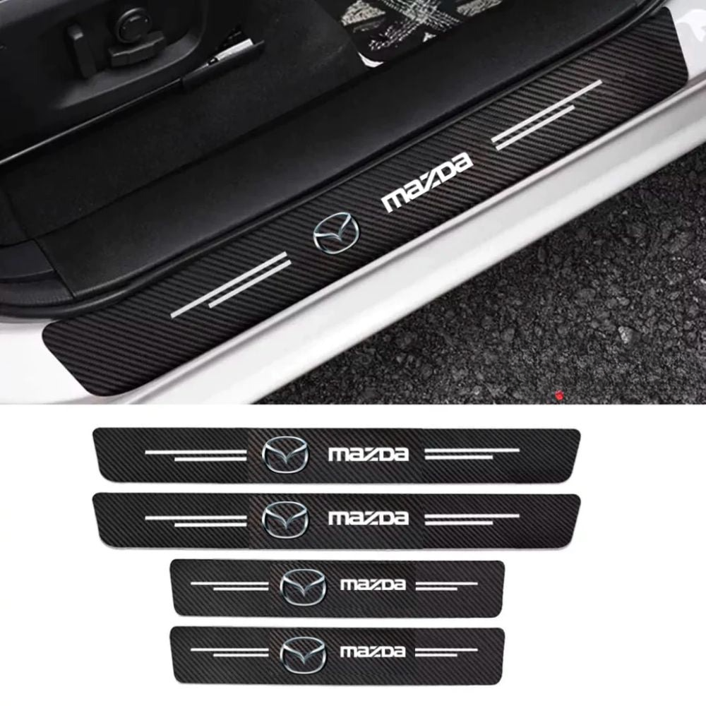 🚗 Car Logo Door Sticker: 1 Set (4 Doors)
