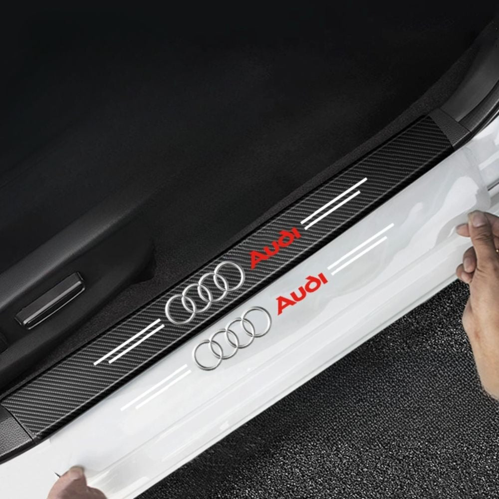 🚗 Car Logo Door Sticker: 1 Set (4 Doors)