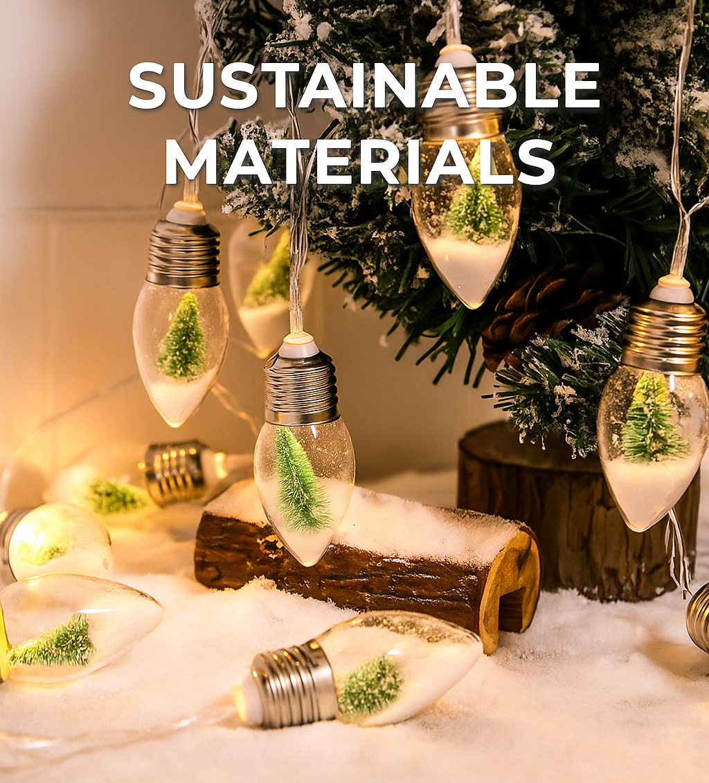 Atmospheric String Lights for Indoor & Outdoor Use (Warm White)