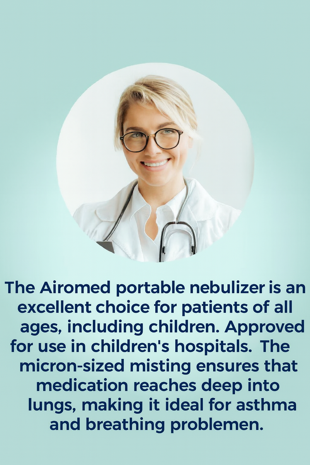 Airomed™ – Portable Mesh Nebulizer