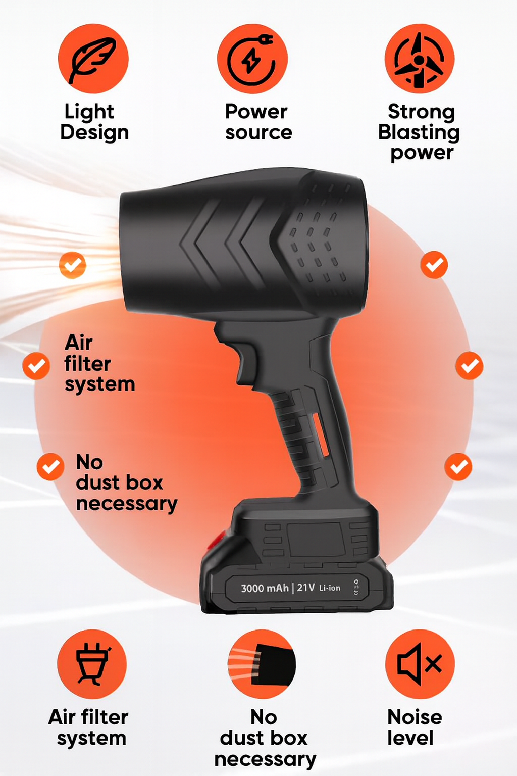 Cordless Powerful Blower