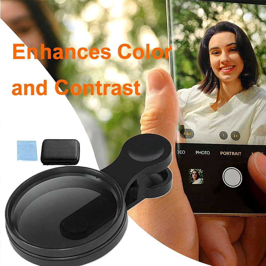 Ultra-Thin Lens to Eliminate Reflections – HD Filter for Mobile Photography