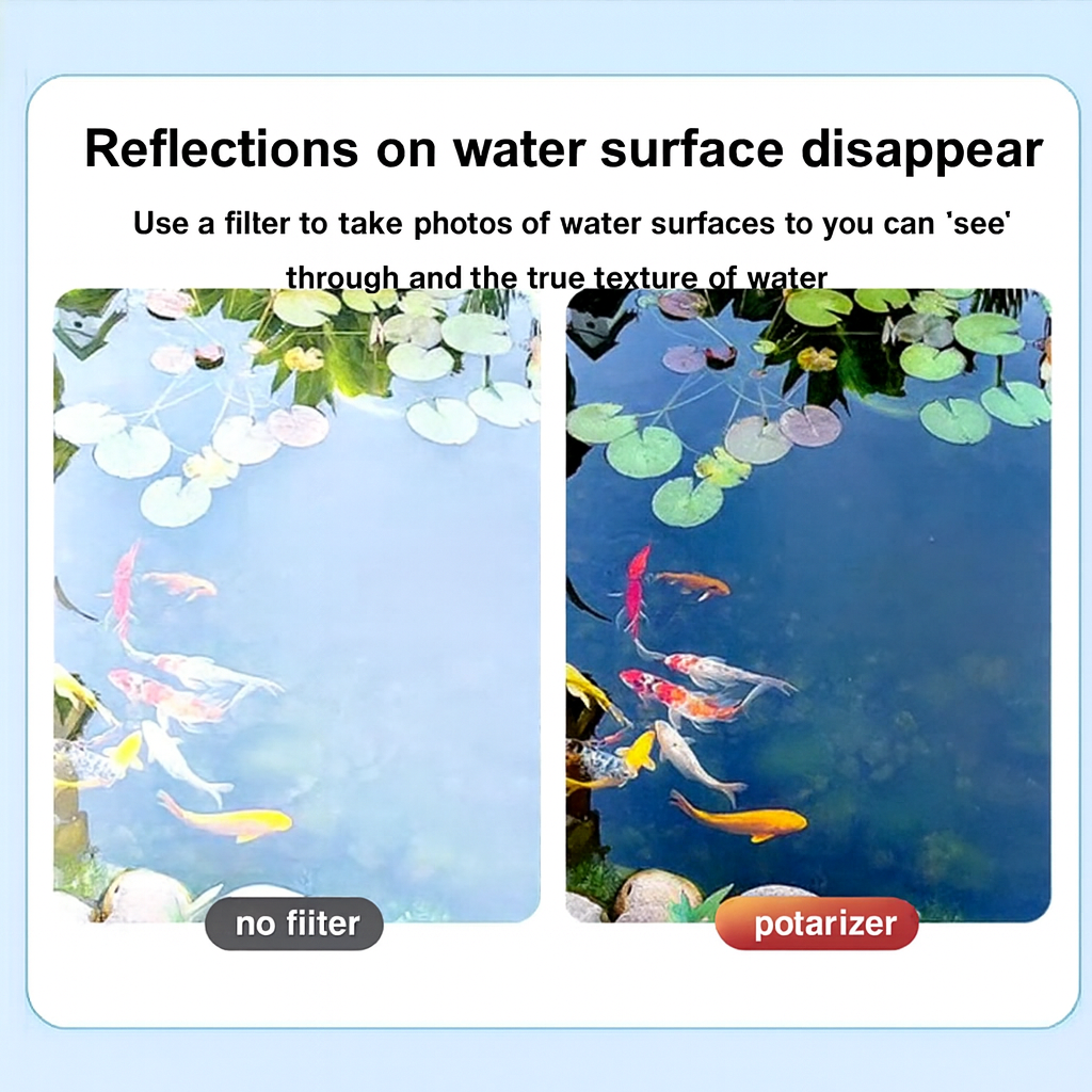 Ultra-Thin Lens to Eliminate Reflections – HD Filter for Mobile Photography
