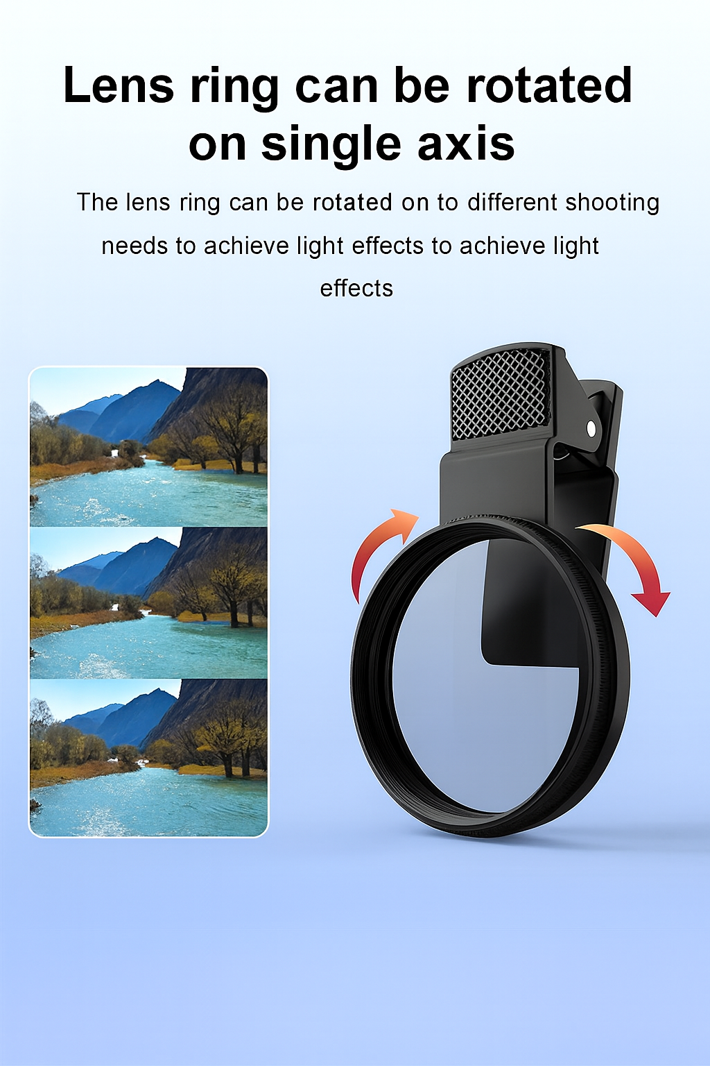 Ultra-Thin Lens to Eliminate Reflections – HD Filter for Mobile Photography
